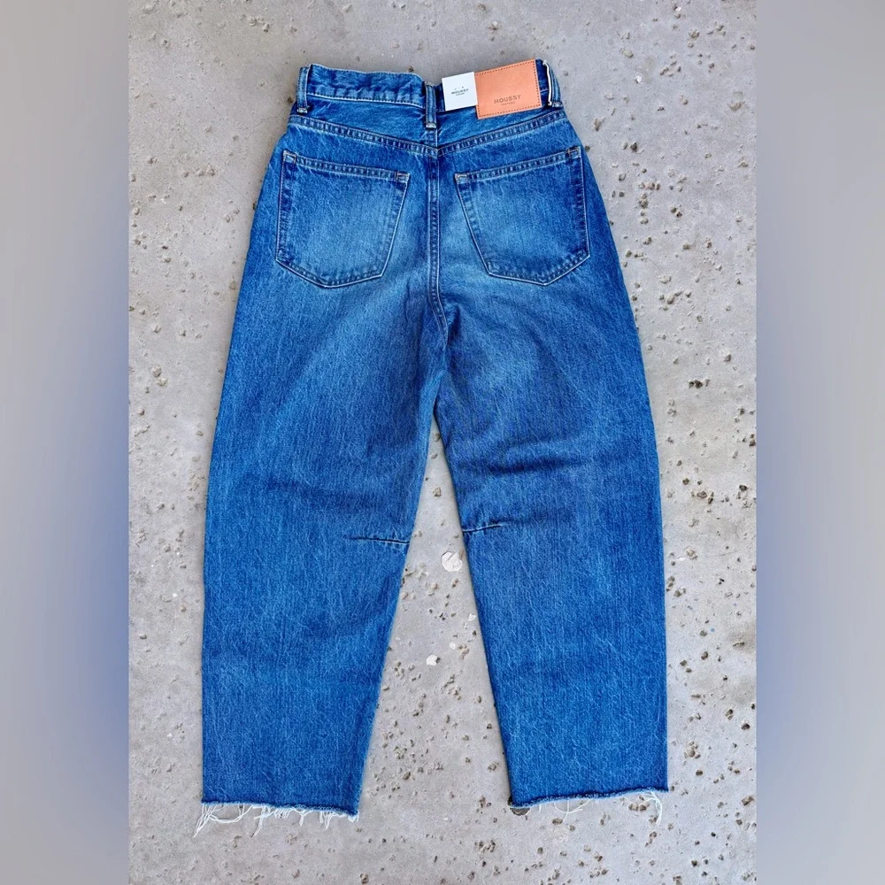 Moussy Vintage NEW with tags Women's Cloverhill Round Jeans. Size 24 - Picture 10 of 15